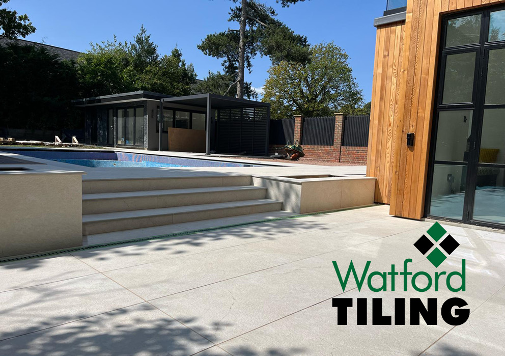 Swimming pool tiling by Watford Tiling